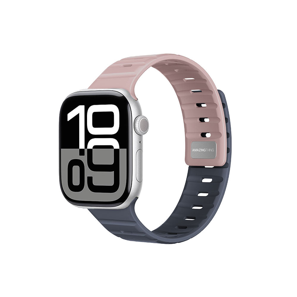 Amazingthing SilqLock Apple Watch 46mm Silikon Kordon Strap Kordon - 13 Amazingthing SilqLock Apple Watch 46mm Silikon Kordon Strap Kordon - 13